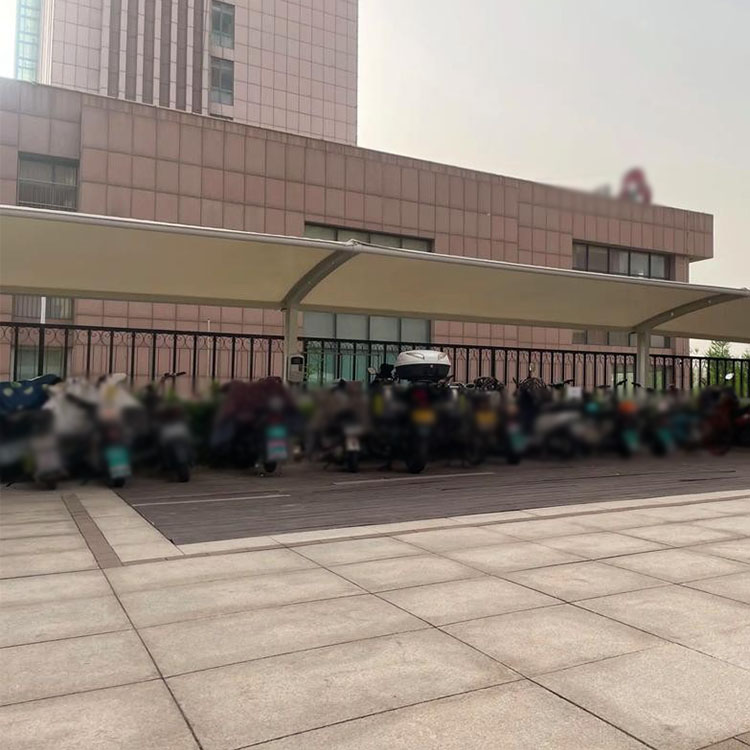 宝应县膜结构电动车棚